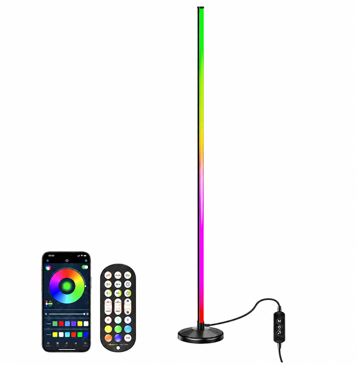 RGB Corner Floor Lamp